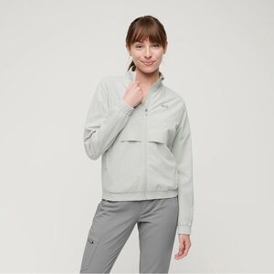 Figs Sydney Scrub Jacket - FIONLITE Ice Grey 2XL